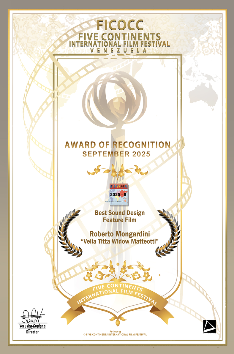 BEST SOUND DESIGN FEATURE - FIVE CONTINENTS COMPETITION